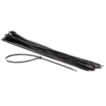 COLLIERS DE SERRAGE EN NYLON - 9 x 750 mm - NOIR (50 pcs)