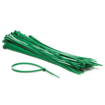 JEU DE SERRE-CÂBLES EN NYLON - 4.8 x 300 mm - VERT (100 pcs)