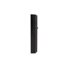 Sonnette vidéo professionnelle IP métal 1 bouton - Noir - PoE