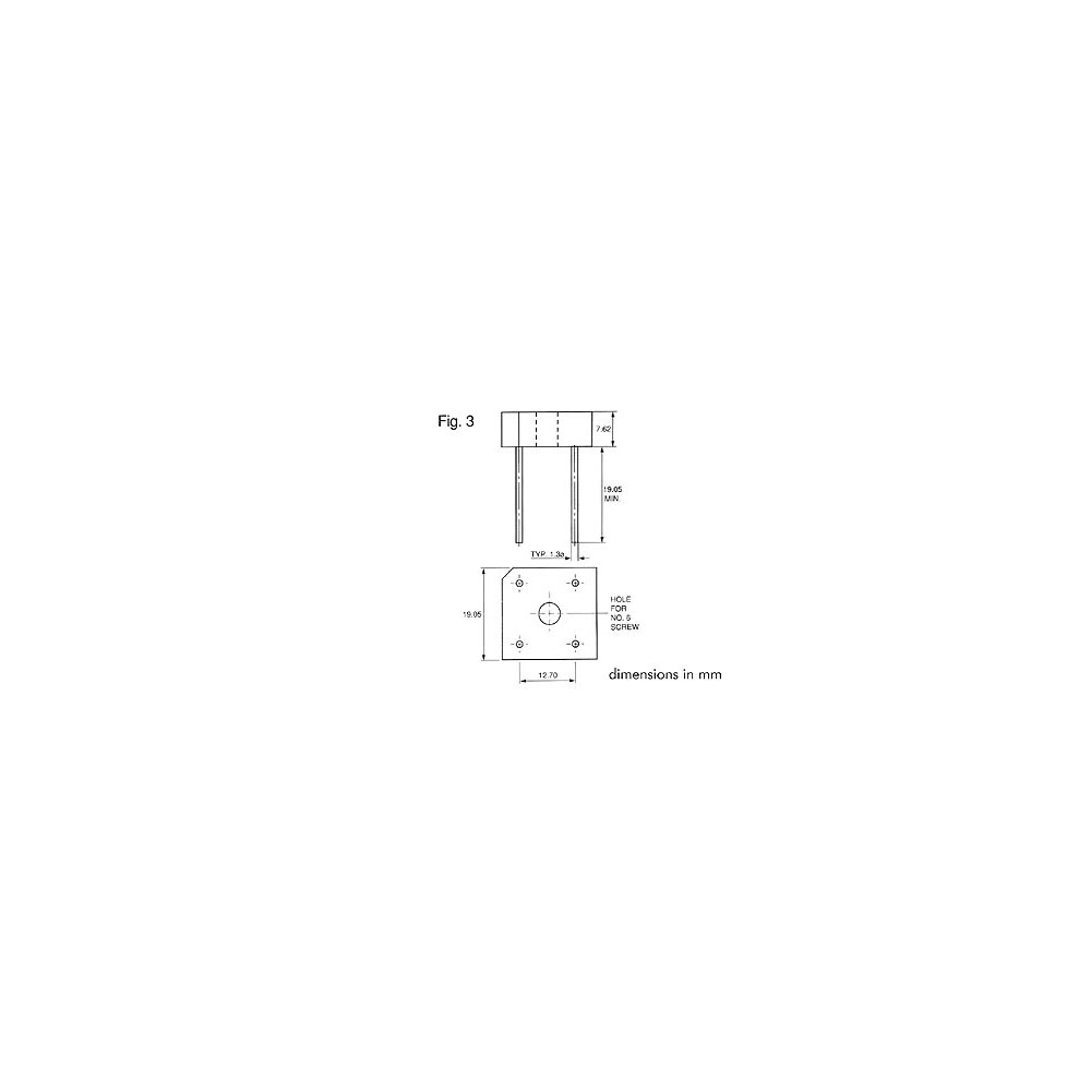 PONT DE REDRESSEMENT 800V-5A (BR108)