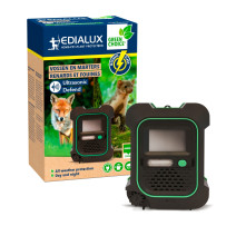 Ultrasonic defend - renards et fouines, max. 200m², avec flash