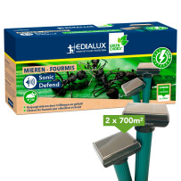 Sonic defend - fourmis, solaire, max. 2 x 400m²