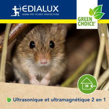 Ultrasonic defend - souris et rats, max. 90m², 3 pcs