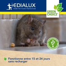 Défendez les souris et les rats par ultrasons - à l'intérieur et à l'extérieur