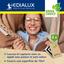 Green Choice - piège à mites, 2 pièces