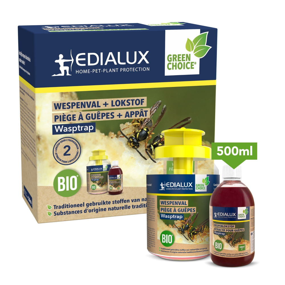 Piège à guêpes + répulsif, 500ml