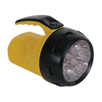 LAMPE TORCHE LED PUISSANTE - 9 LED - 4 x PILE AA