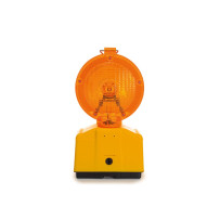 Feu clignotant d'avertissement à led avec capteur crépusculaire
