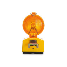 Feu clignotant d'avertissement à led avec capteur crépusculaire