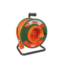 ENROULEUR DE CÂBLE POUR JARDIN 50 m - 3G1.5 - TERRE FRANÇAISE