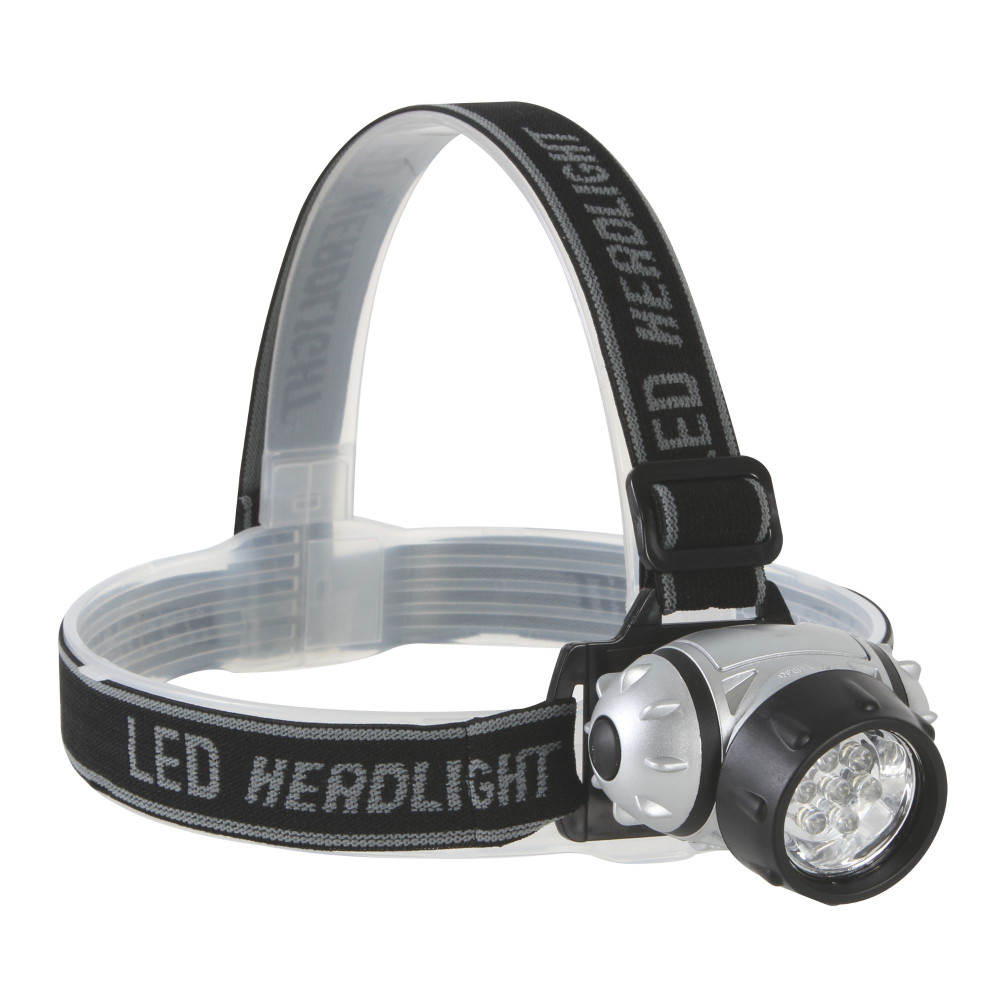 LAMPE FRONTALE À 7 LEDs BLANCHES ULTRALUMINEUSES