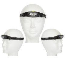 Faro anteriore con 3 LED bianchi ultraluminosi
