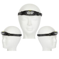 Faro anteriore con 3 LED bianchi ultraluminosi
