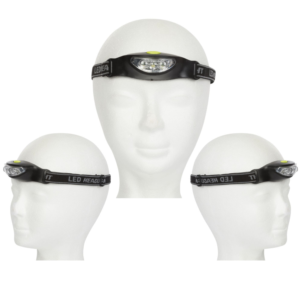 Faro anteriore con 3 LED bianchi ultraluminosi