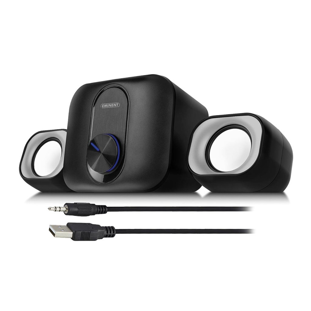 2.1 Stereo speaker set for PC and laptop, USB-powered