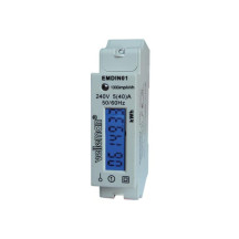 Compteur kwh monophasé pour montage sur rail din - 1 module