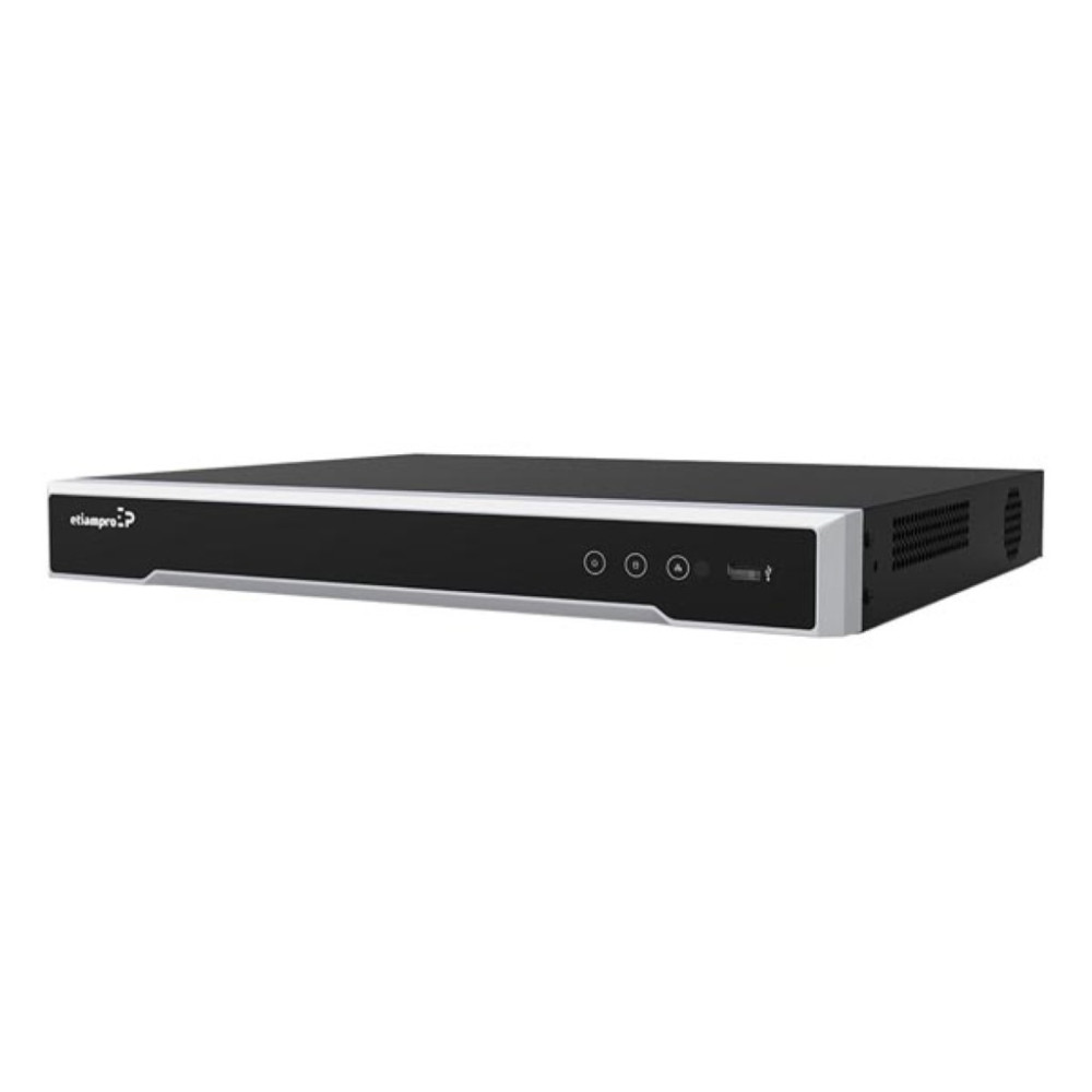 Enregistreur Vidéo Réseau IP - 8 Canaux - POE - 2 x 4K