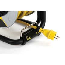STANLEY FATMAX - ENROULEUR NÉOPRÈNE AVEC SYSTEME "ANTI-TWIST" - 40 m - 3G2.5 - 4 PRISES