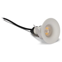 plafonnier encastré GU10 - courbé - blanc
