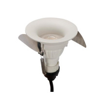 plafonnier encastré GU10 - courbé - blanc