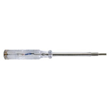 Tournevis testeur avec indication par lampe néon