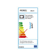 Lampe de travail LED portable - pliable - 10 W - 4000 K - 1000 lm