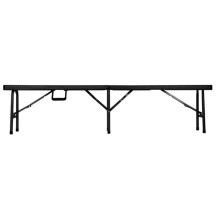 BANC PLIANT - IMITATION ROTIN - 180 x 25 x 43 cm