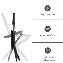 CHAISE PLIANTE - IMITATION ROTIN