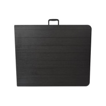 TABLE PLIANTE - IMITATION BOIS - 180 x 75 x 74 cm