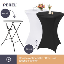 TABLE PLIANTE - ROND - 80 x 110 cm
