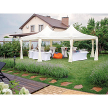Housse extensible pour table rectangulaire - blanc