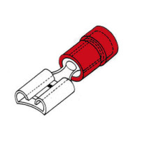 COSSE FEMELLE 2.8mm ROUGE