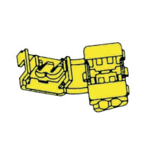 RACCORD INSTANTANE JAUNE