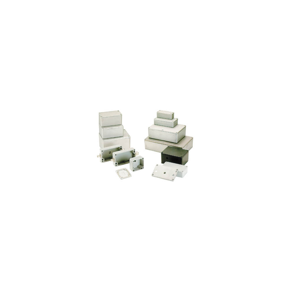 COFFRET ETANCHE EN ALUMINIUM - 171 x 121 x 55mm
