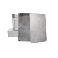 COFFRET ETANCHE EN ALUMINIUM - 222 x 146 x 55mm
