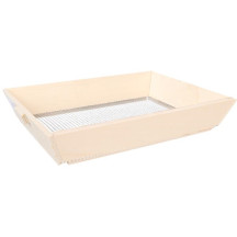 Tamis rectangulaire, 22 x 32 cm, hauteur 11 cm