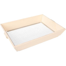 Tamis rectangulaire, 22 x 32 cm, hauteur 11 cm