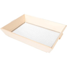 Tamis rectangulaire, 22 x 32 cm, hauteur 11 cm