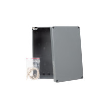 COFFRET ETANCHE EN ABS - GRIS FONCE 200 x 120 x 75mm