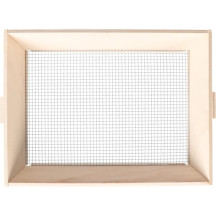 Tamis rectangulaire, 22 x 32 cm, hauteur 11 cm