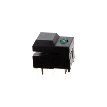 SP86-A2-5-3  DIGITAST NOIR   LED VERT
