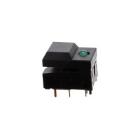 SP86-A2-5-3  DIGITAST NOIR   LED VERT