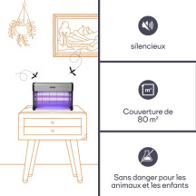 TUE-INSECTES ÉLECTRIQUE - 2 x 10 W