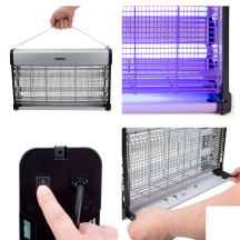 TUE-INSECTES ÉLECTRIQUE - 2 x 15 W