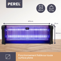 TUE-INSECTES ÉLECTRIQUE 360° - 2 x 20 W