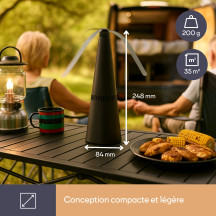 CHASSE-MOUCHES - NOIR
