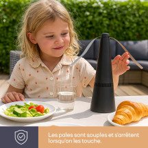 CHASSE-MOUCHES - NOIR