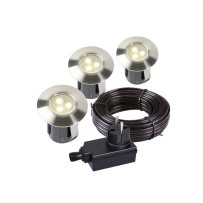 Garden Lights - Birch set - spot a encastrer - 12V - 10lm - 0.5W - 3000K