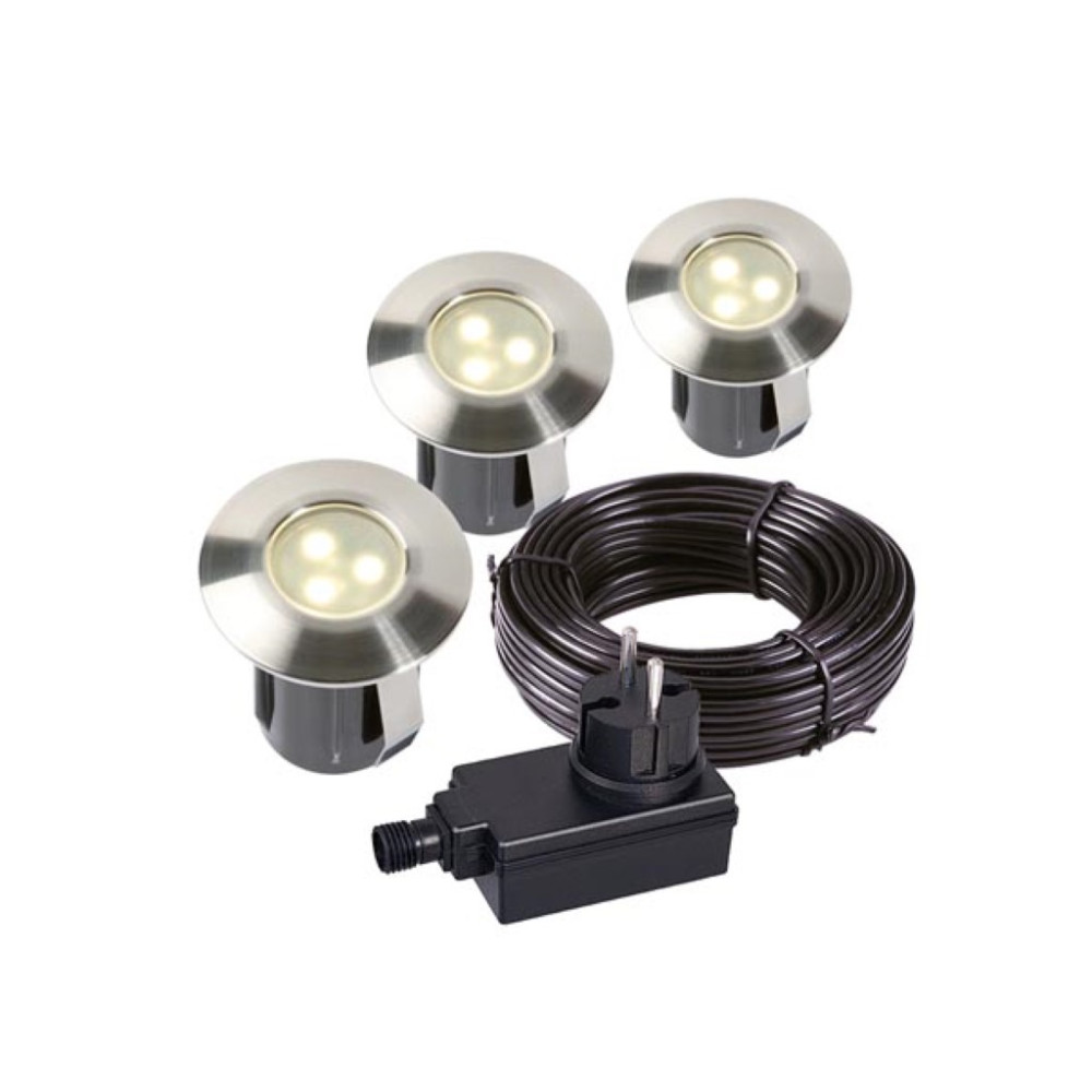 Garden Lights - Birch set - spot a encastrer - 12V - 10lm - 0.5W - 3000K