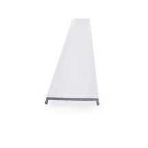 DIFFUSEUR POUR PROFILÉS DES SÉRIES PL, PLA, RPL, RPLA, PL35S, PL35D, SPL - POLYCARBONATE UV-ST. - 2 m - CLAIRE/PRISMATIQUE